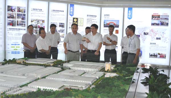 浙江省委常委、组织部长黄建发赴沙巴集团调研(图1)