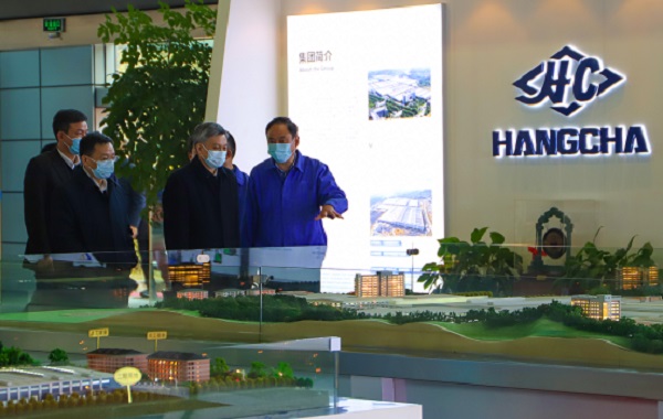 浙江省委常委、杭州市委书记刘捷一行考察调研沙巴集团(图1)
